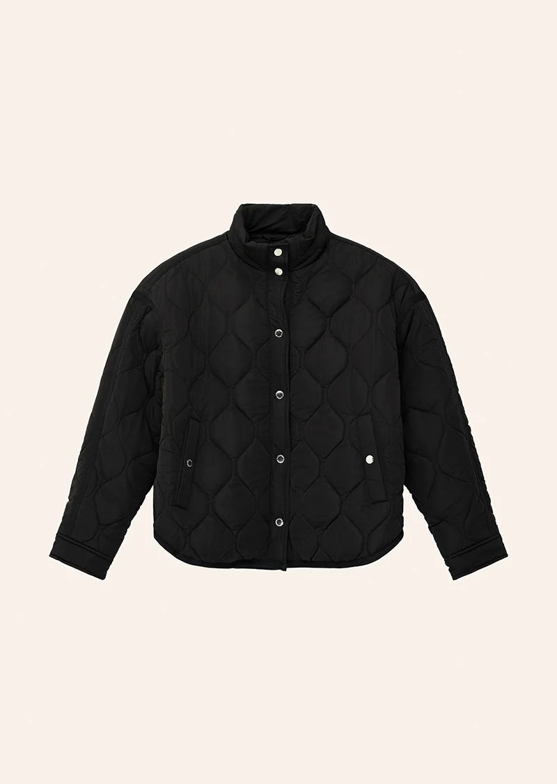 PE Nation | Surge Quilt Jacket - Black