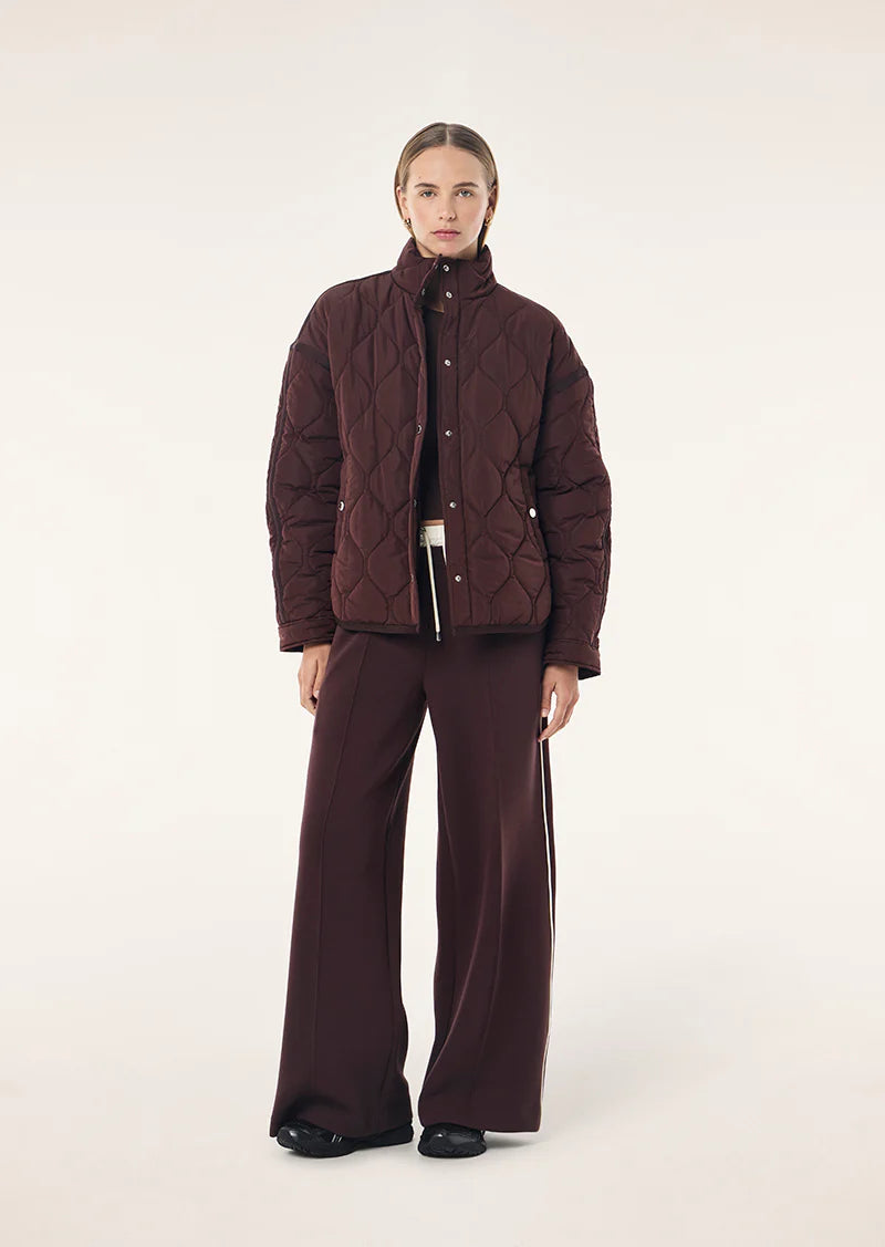 PE Nation | Surge Quilt Jacket - Mahogany