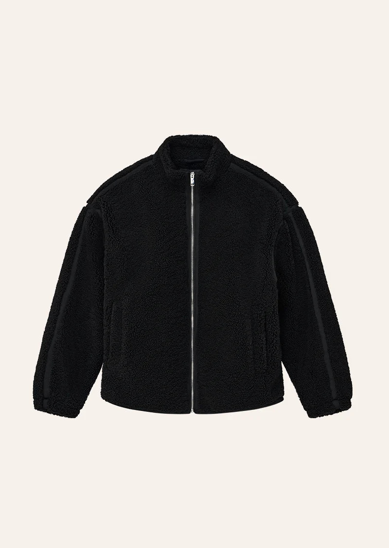 PE Nation | Surge Teddy Jacket - Black