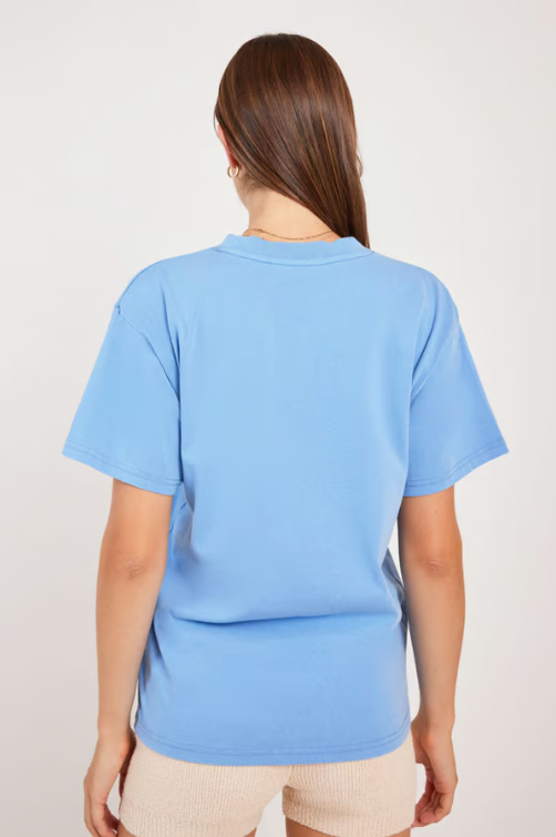 Nude Lucy | Organic Boyfriend Tee - Reef