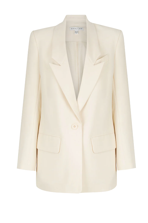 Shona Joy | Irena Drop Lapel Side Split Blazer
