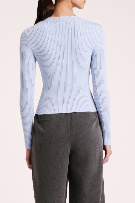 Nude Lucy | Nude Classic Knit - Mineral Blue