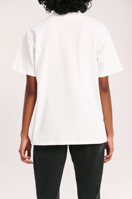 Nude Lucy | Organic Boyfriend Tee - White