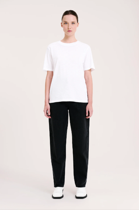Nude Lucy | Organic Slub Tee - White