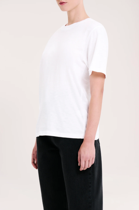 Nude Lucy | Organic Slub Tee - White