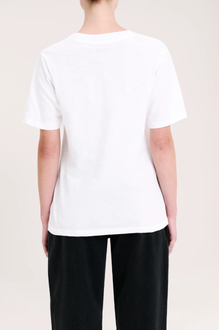 Nude Lucy | Organic Slub Tee - White
