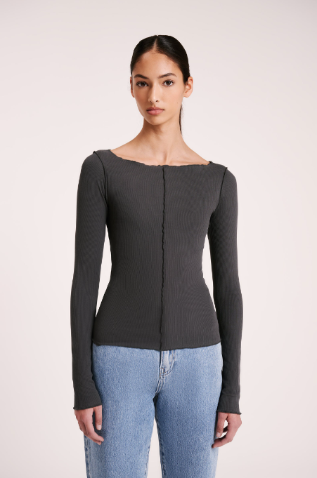 Nude Lucy | Zavi Top - Slate
