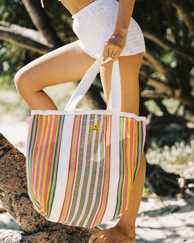 Gunes Swim | Kit Tote - Pink Dahlia