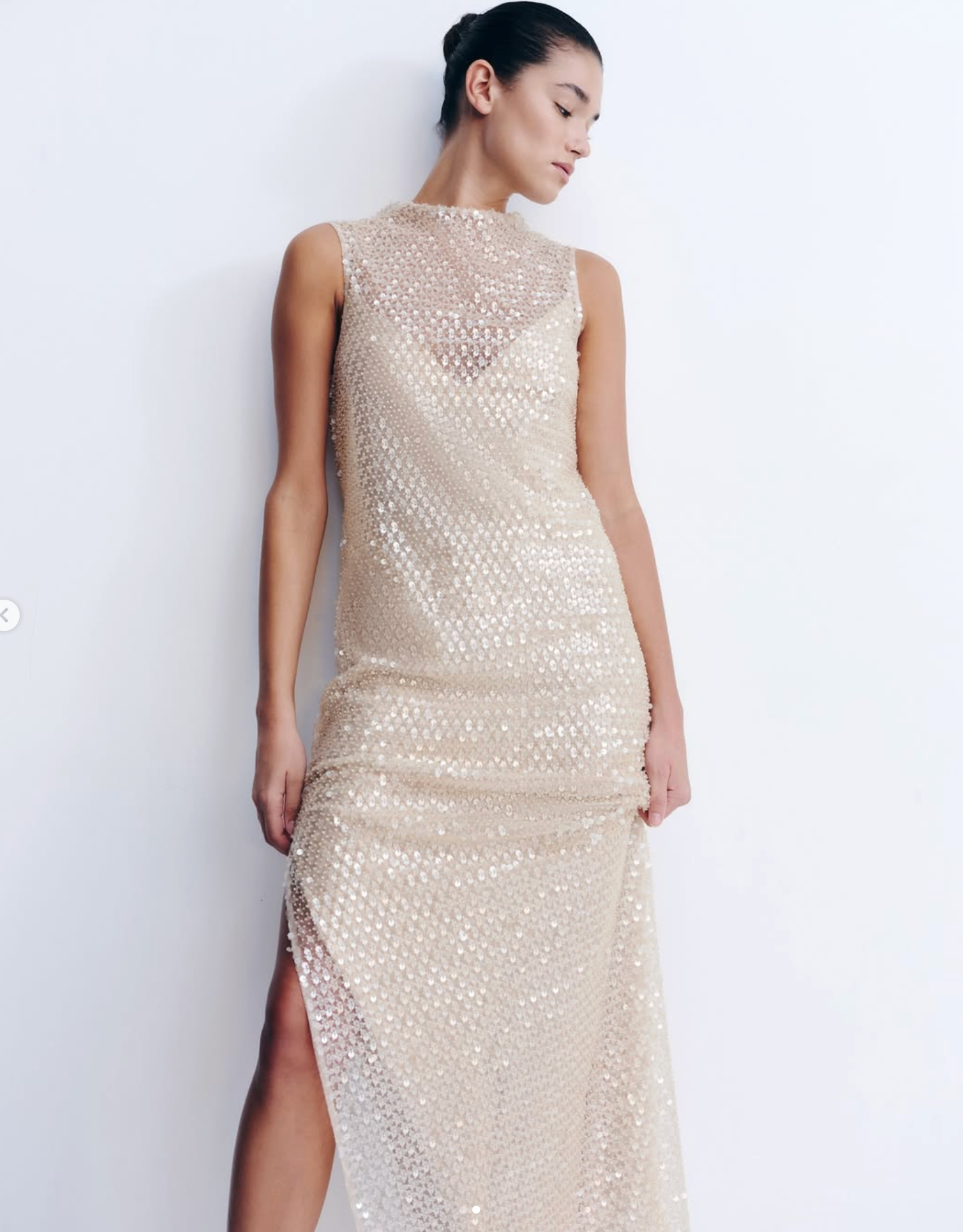 Shona Joy | Everly High Neck Maxi Dress