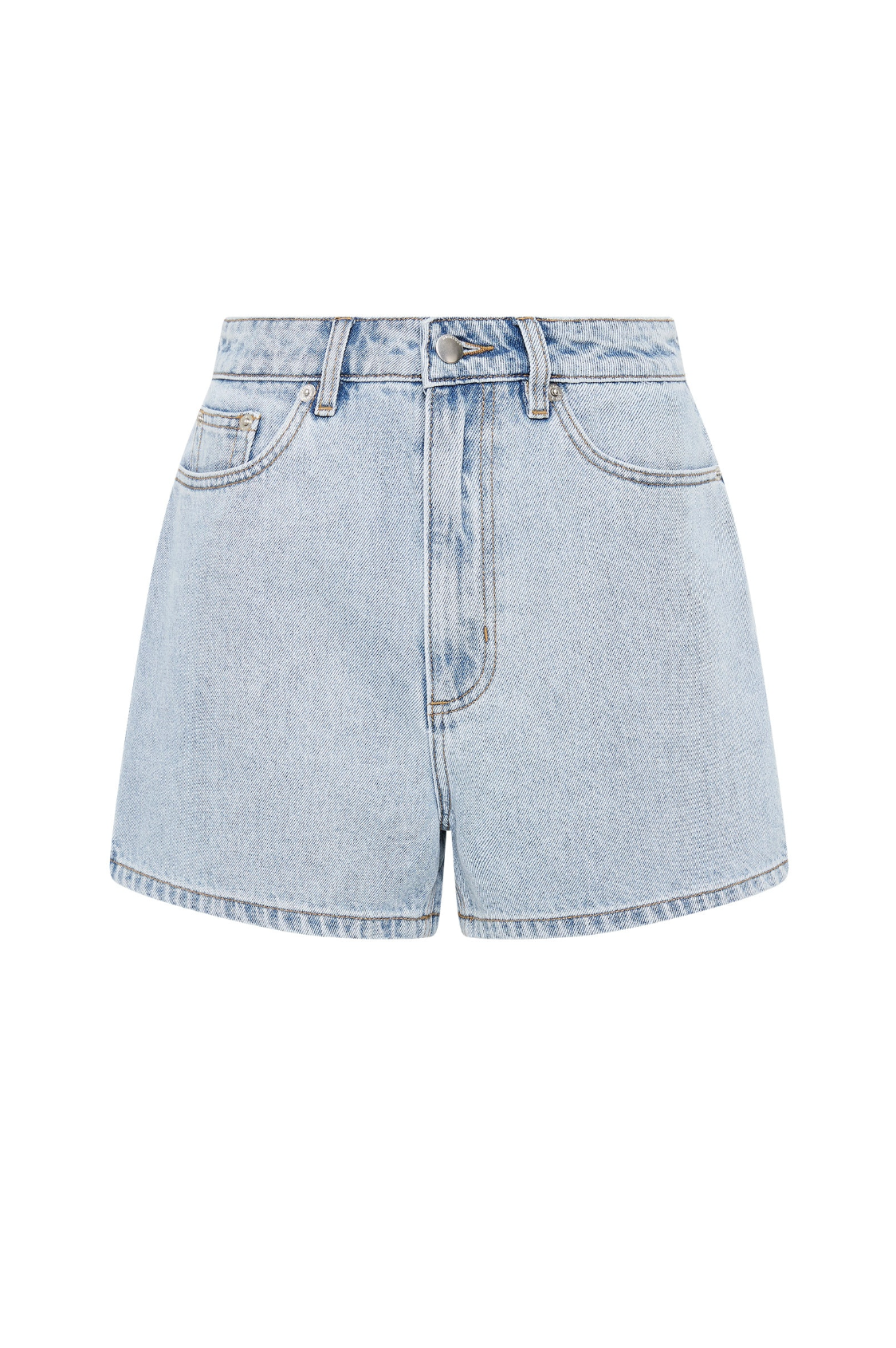 Nude Lucy | Organic Mom Short - 90's Blue
