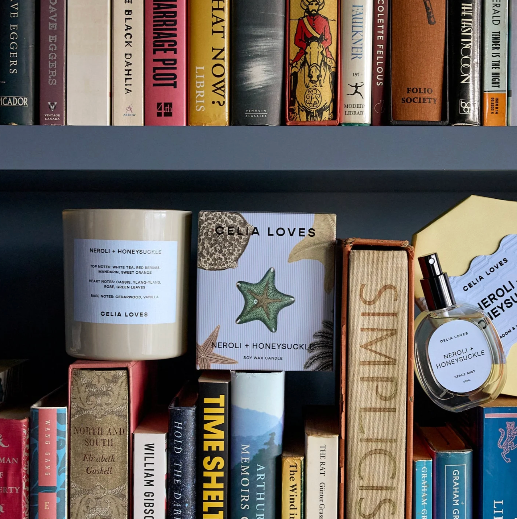 Celia Loves | Neroli + Honeysuckle Candle 395gms