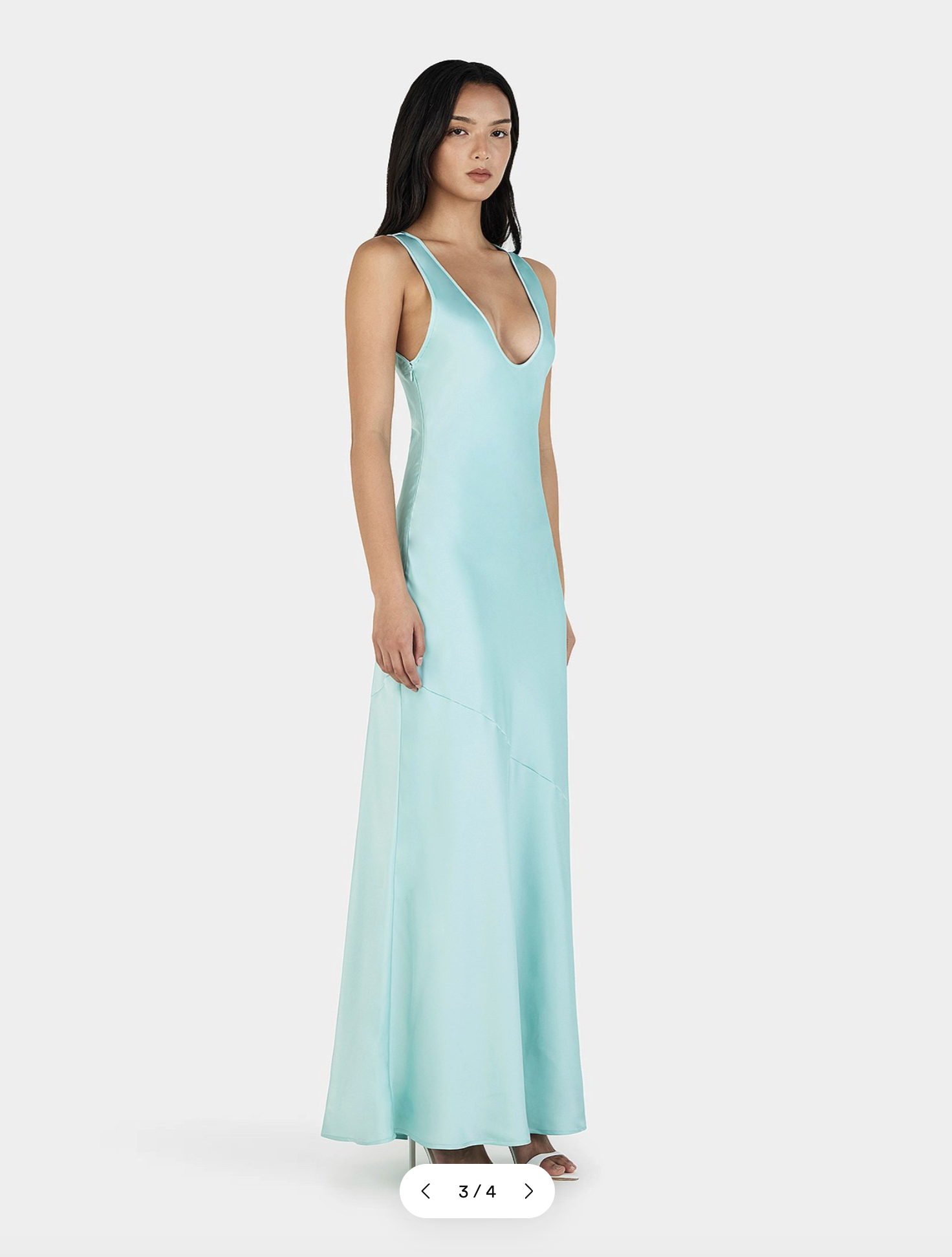 Ownley | Lauren Maxi Dress - Aqua