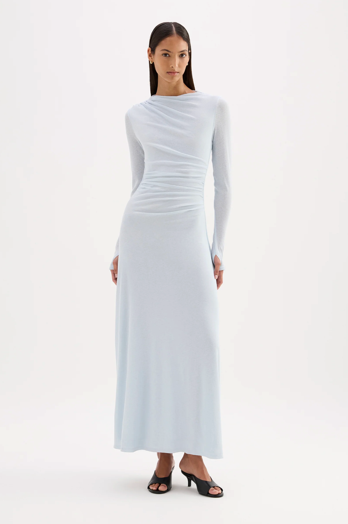 Nude Lucy | Calista Mesh Dress - Glacier