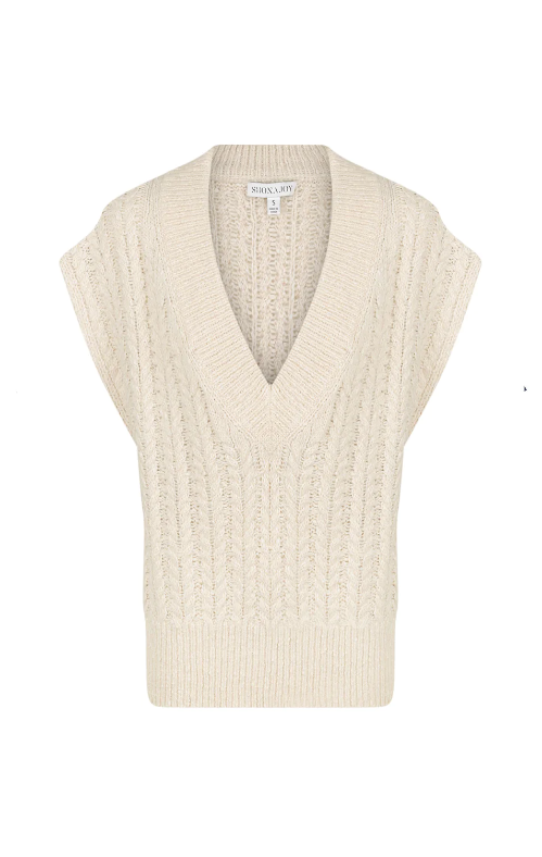 Shona Joy Knitwear Siqueira Relaxed Vest