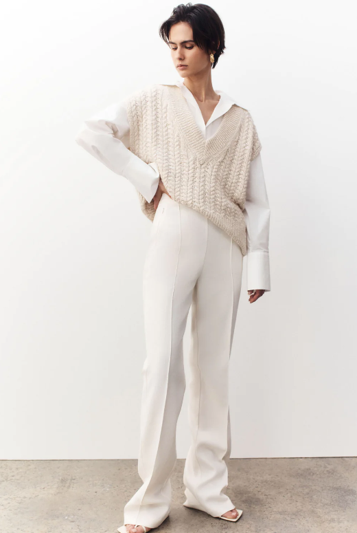 Shona Joy Knitwear Siqueira Relaxed Vest