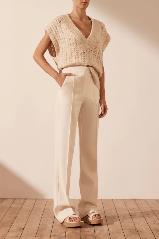 Shona Joy Knitwear Siqueira Relaxed Vest