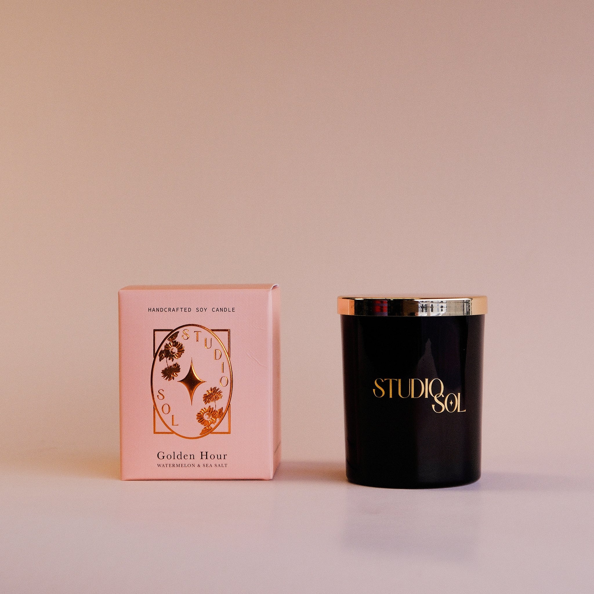 Golden Hour Candle | Watermelon + Sea Salt