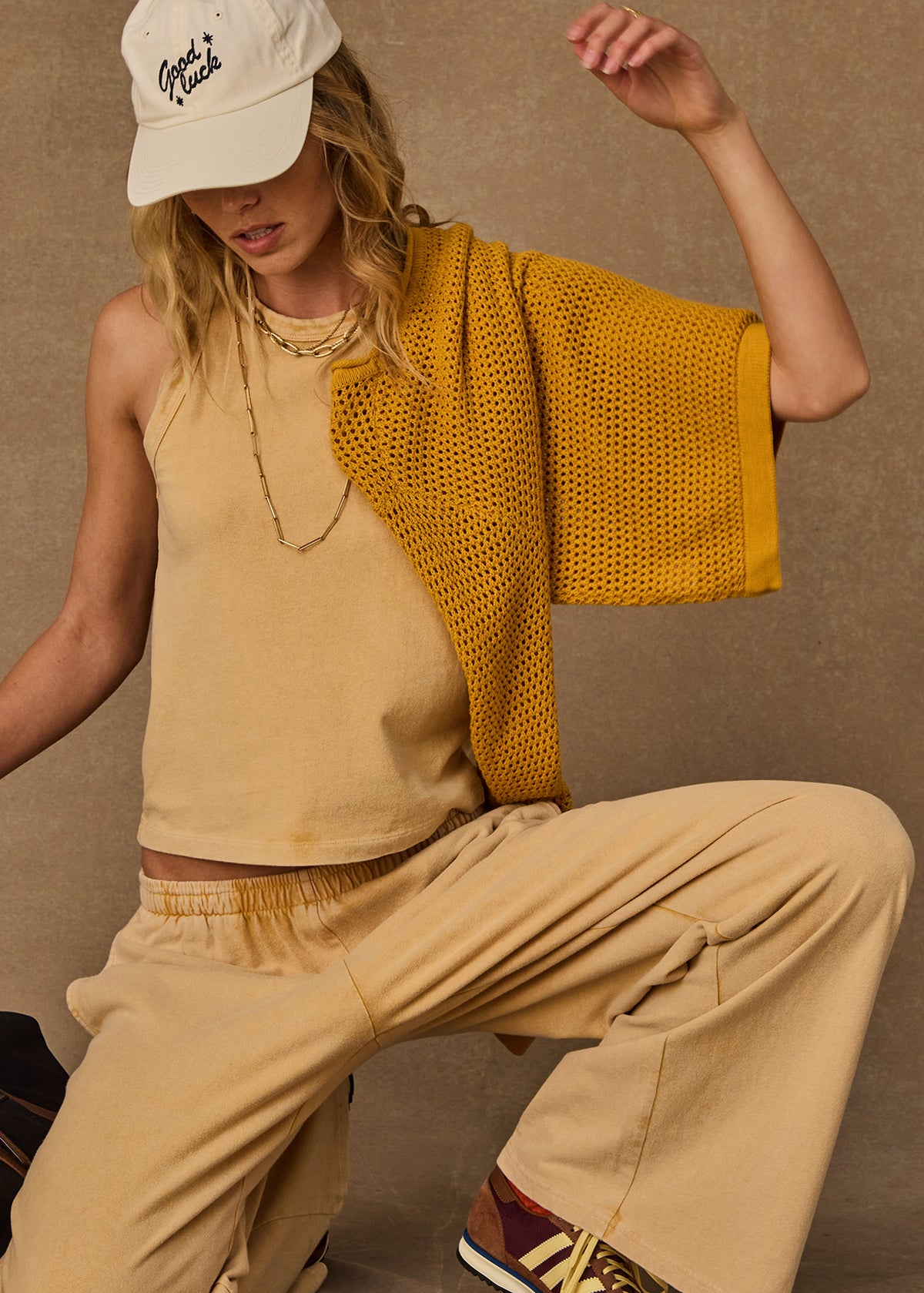 The Upside | SOHO Hunter Tank Top - Butterscotch