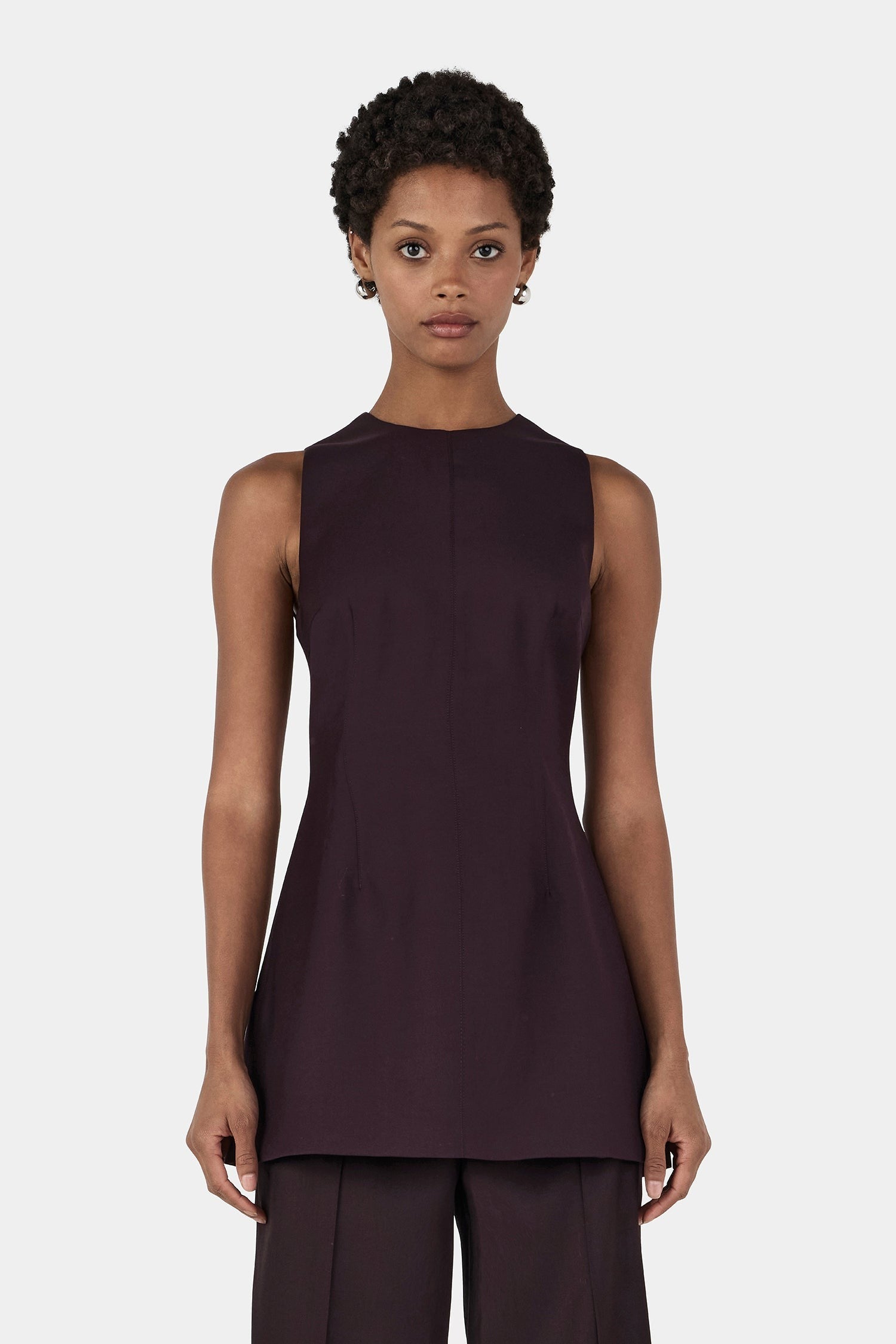 Hansen & Gretel | Trellis Tunic Plum