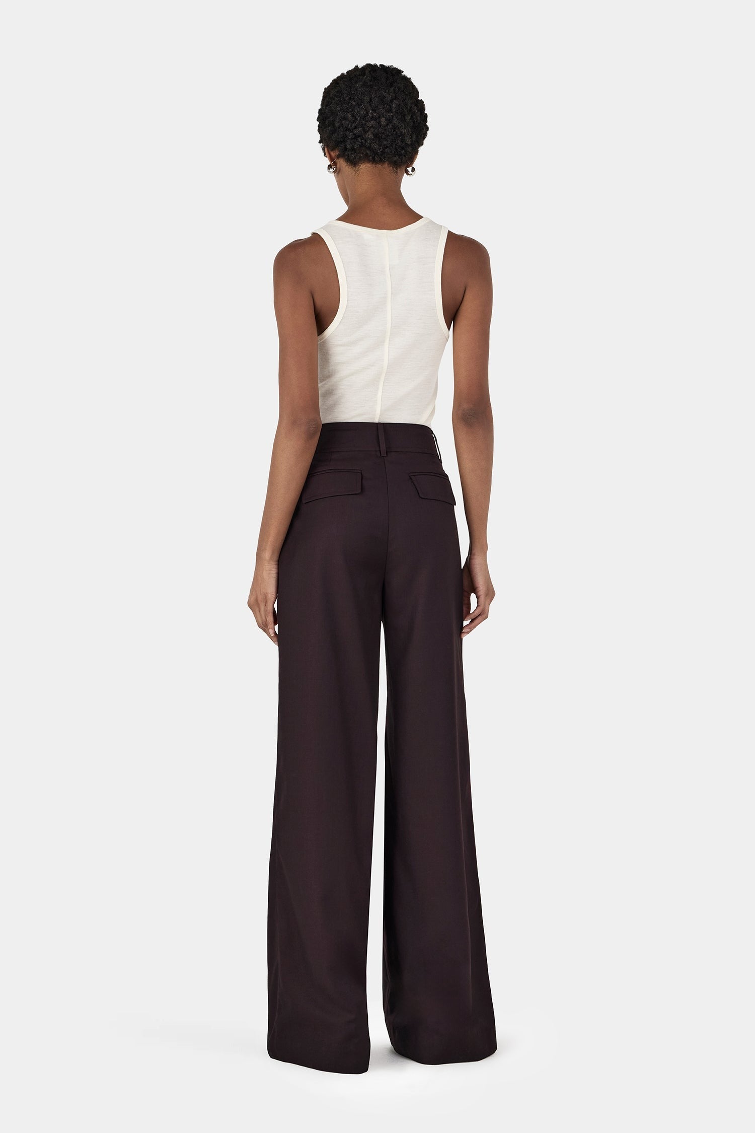 Hansen & Gretel | McGuire Suit Pant Plum