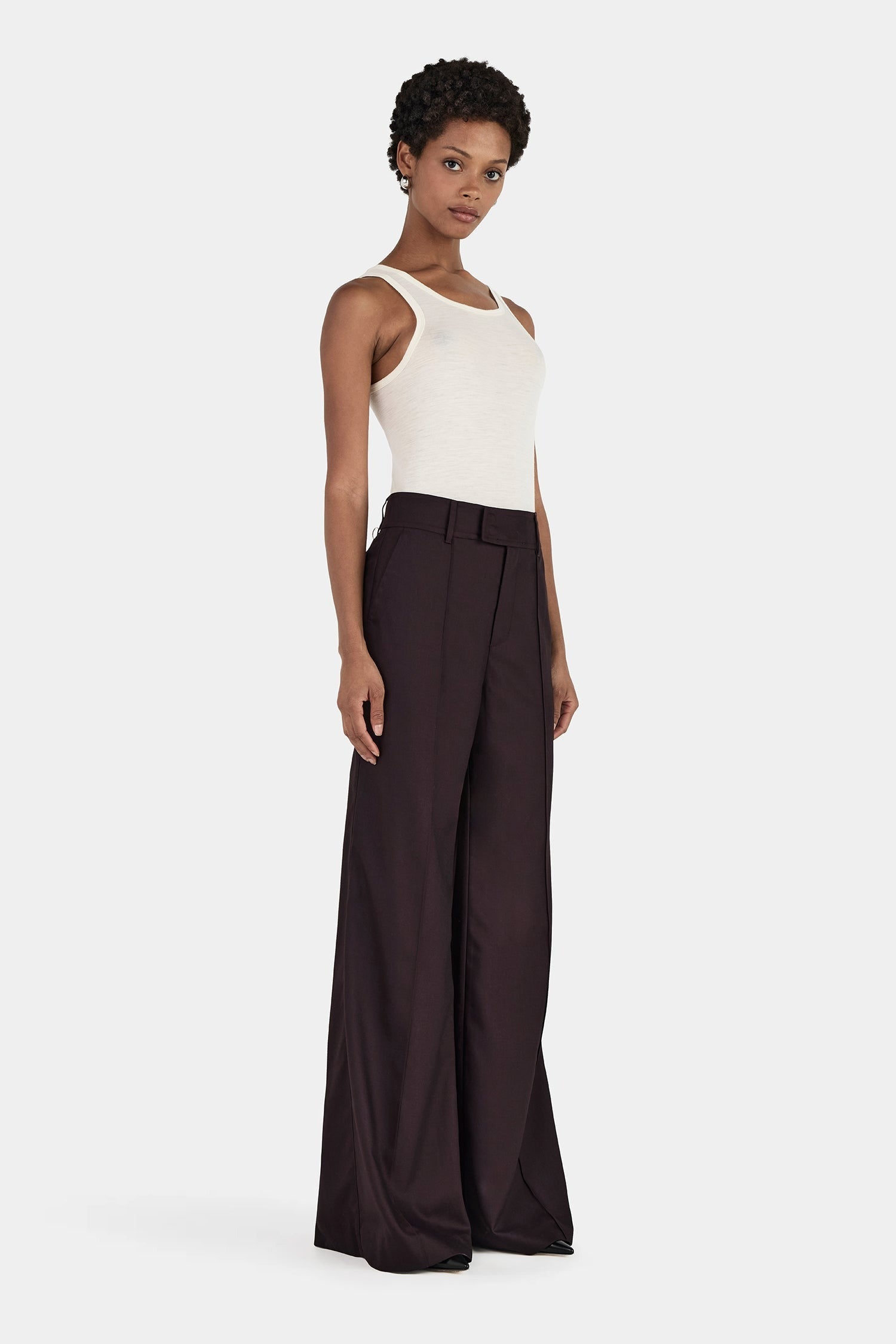 Hansen & Gretel | McGuire Suit Pant Plum