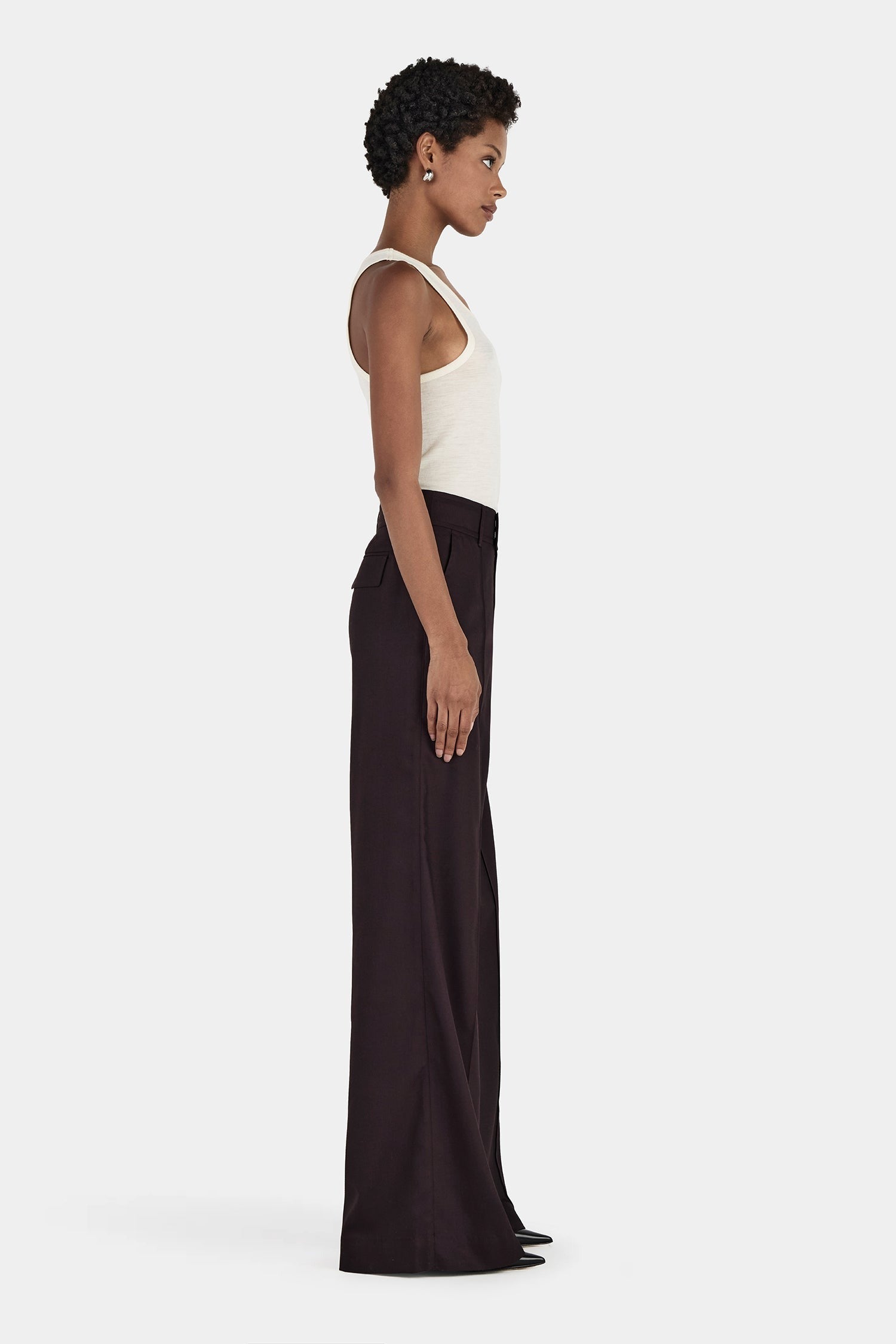 Hansen & Gretel | McGuire Suit Pant Plum