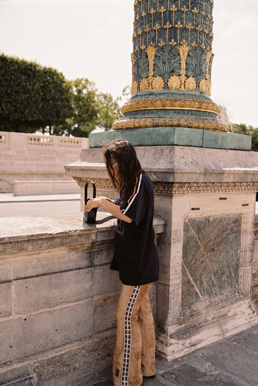 Kinga Csilla | Twilight Velvet Flare Pant