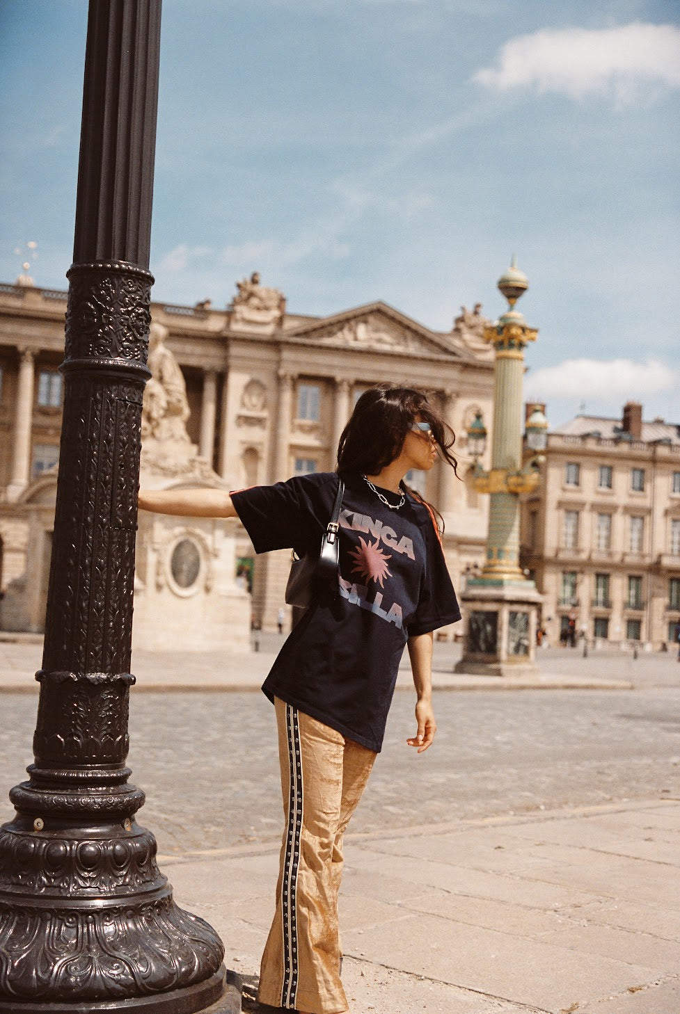 Kinga Csilla | Twilight Velvet Flare Pant