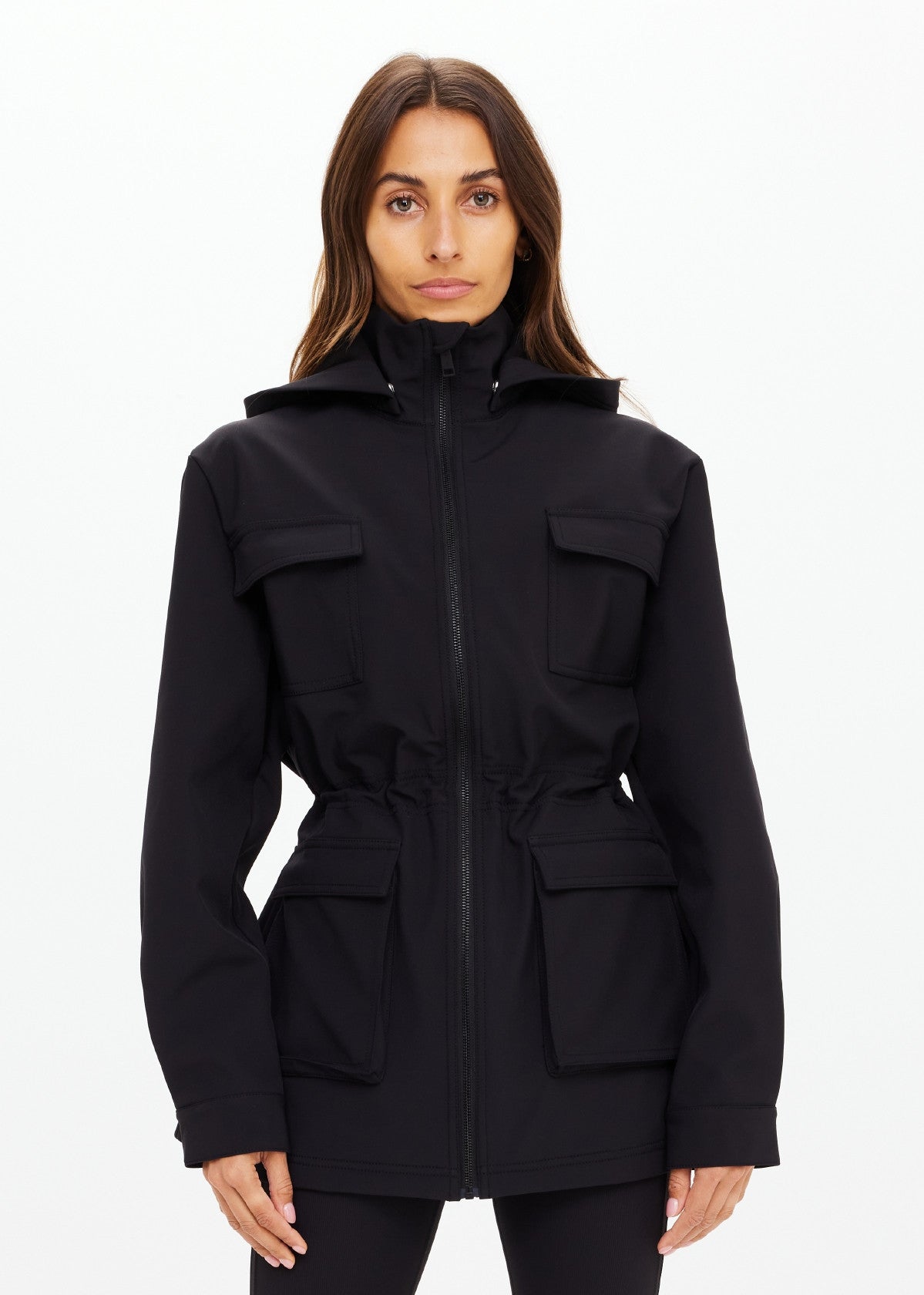 The Upside | Freddie Fleece Lined Anorak – Black