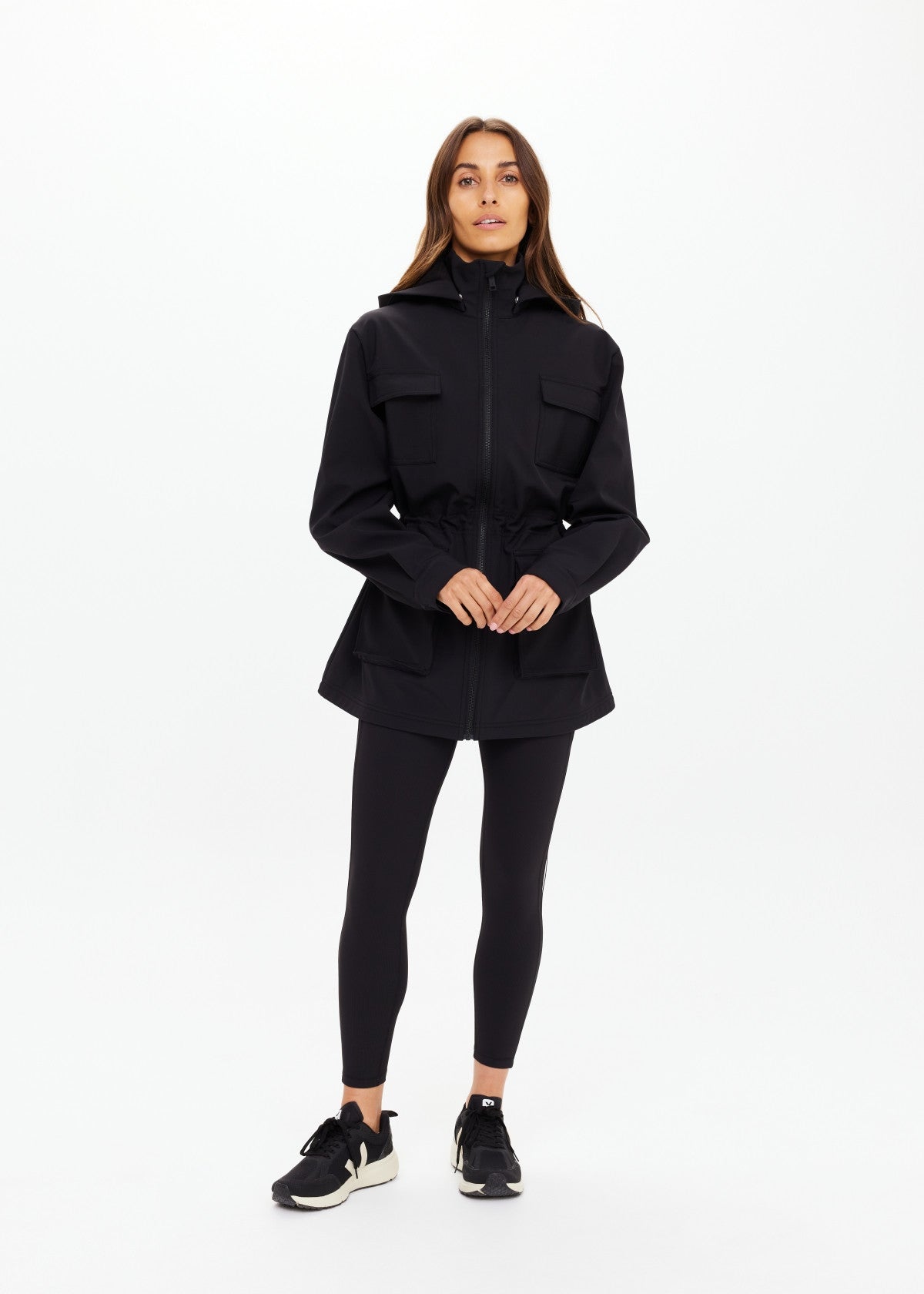 The Upside | Freddie Fleece Lined Anorak – Black