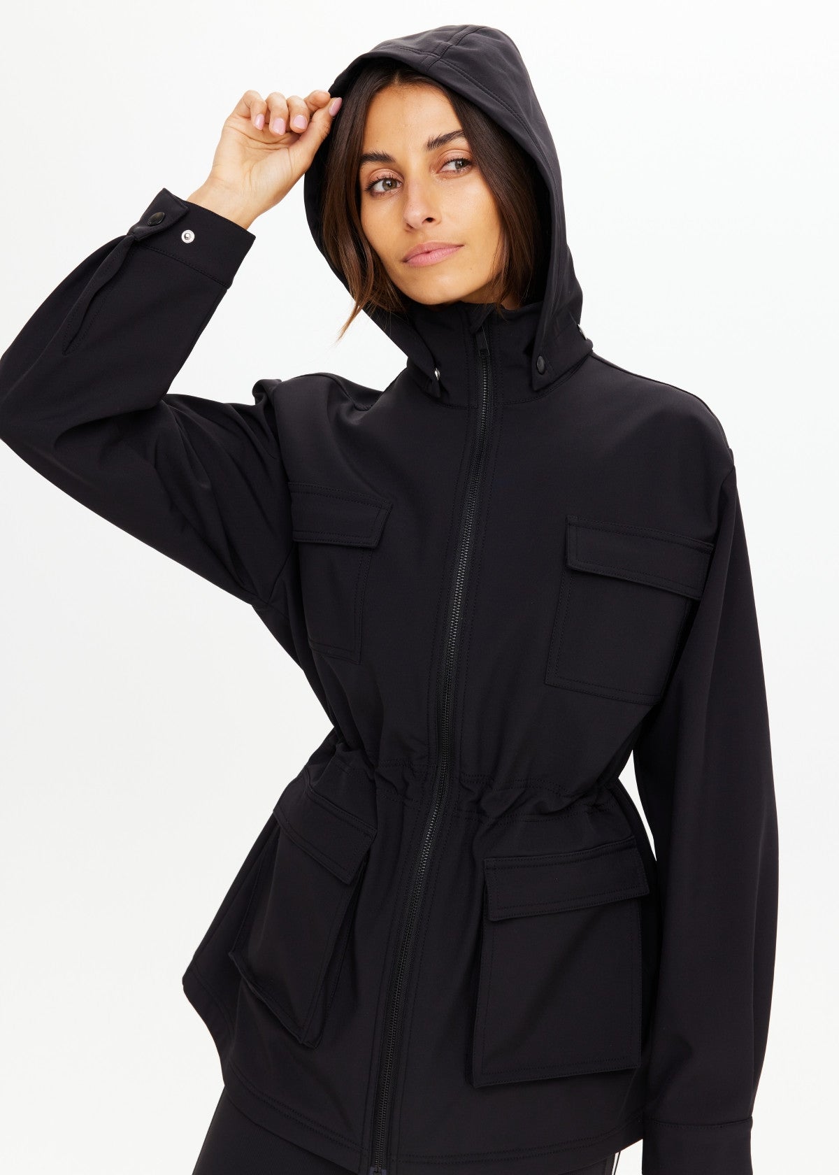 The Upside | Freddie Fleece Lined Anorak – Black