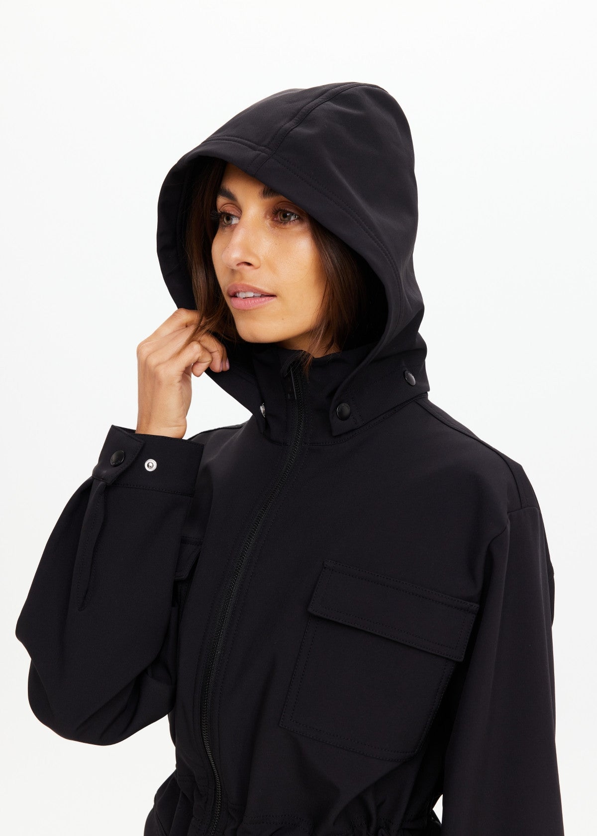 The Upside | Freddie Fleece Lined Anorak – Black