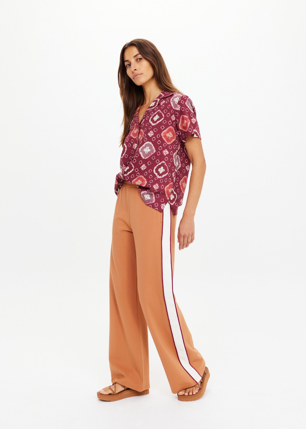 The Upside | Marnie Wide Leg Pant – Melon