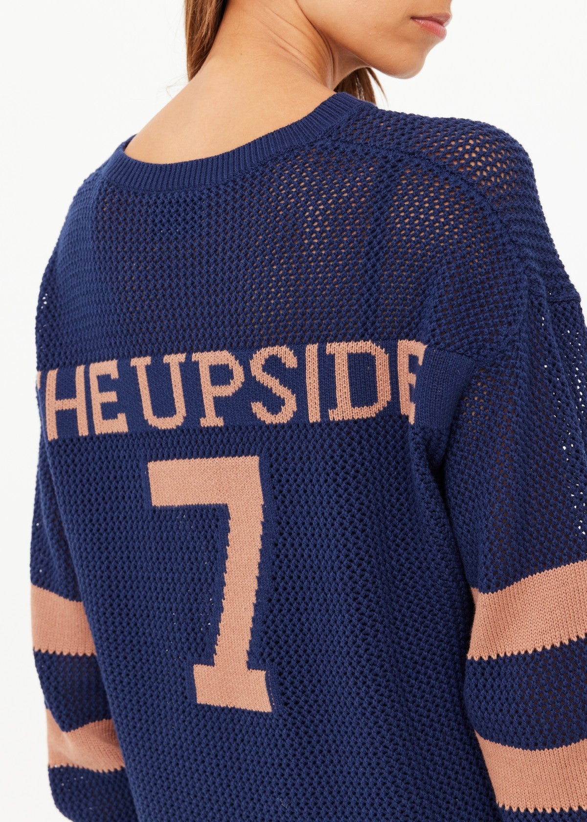 The Upside | Fenway Sebastian Knit Crew - Navy