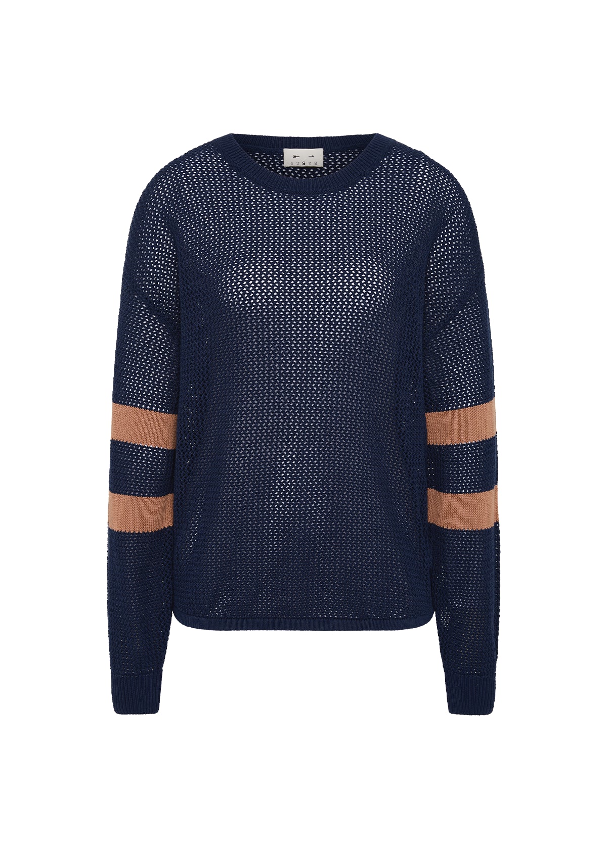 The Upside | Fenway Sebastian Knit Crew - Navy