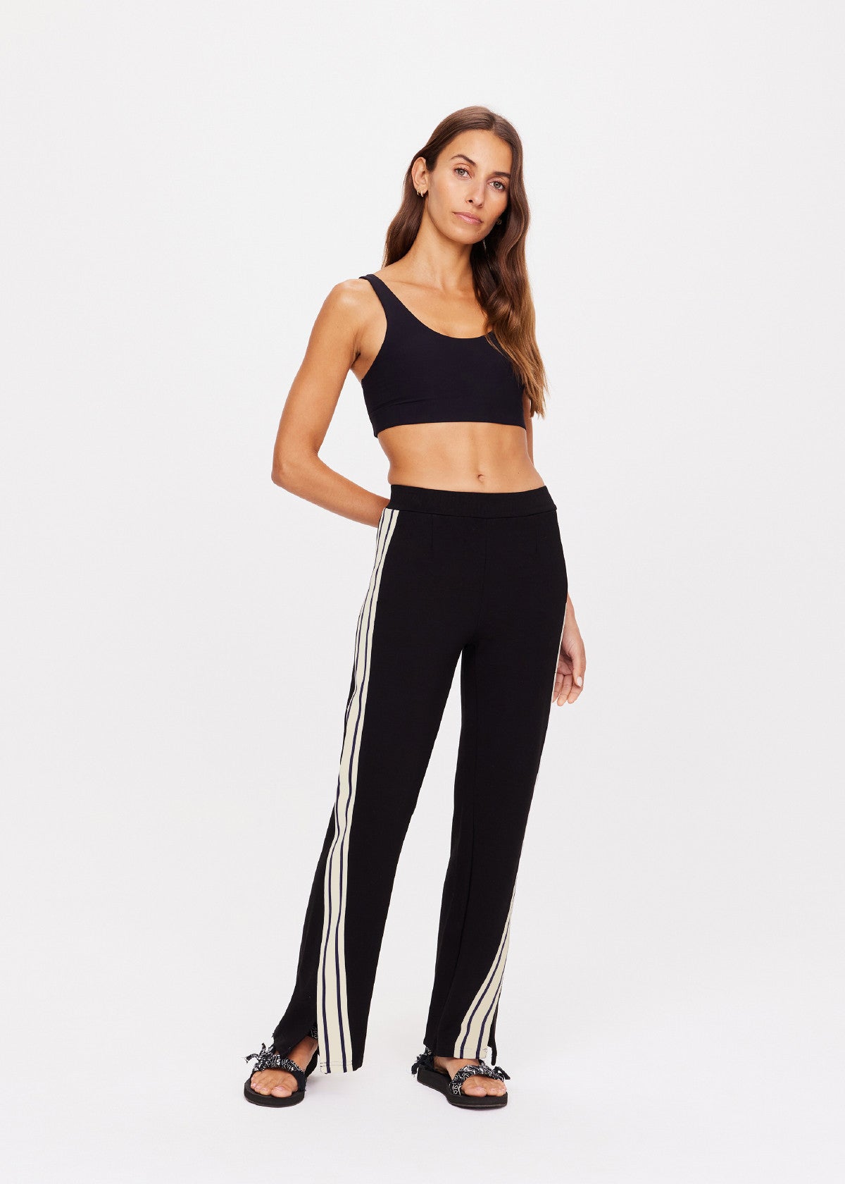 The Upside | Petra Flare Pant – Black