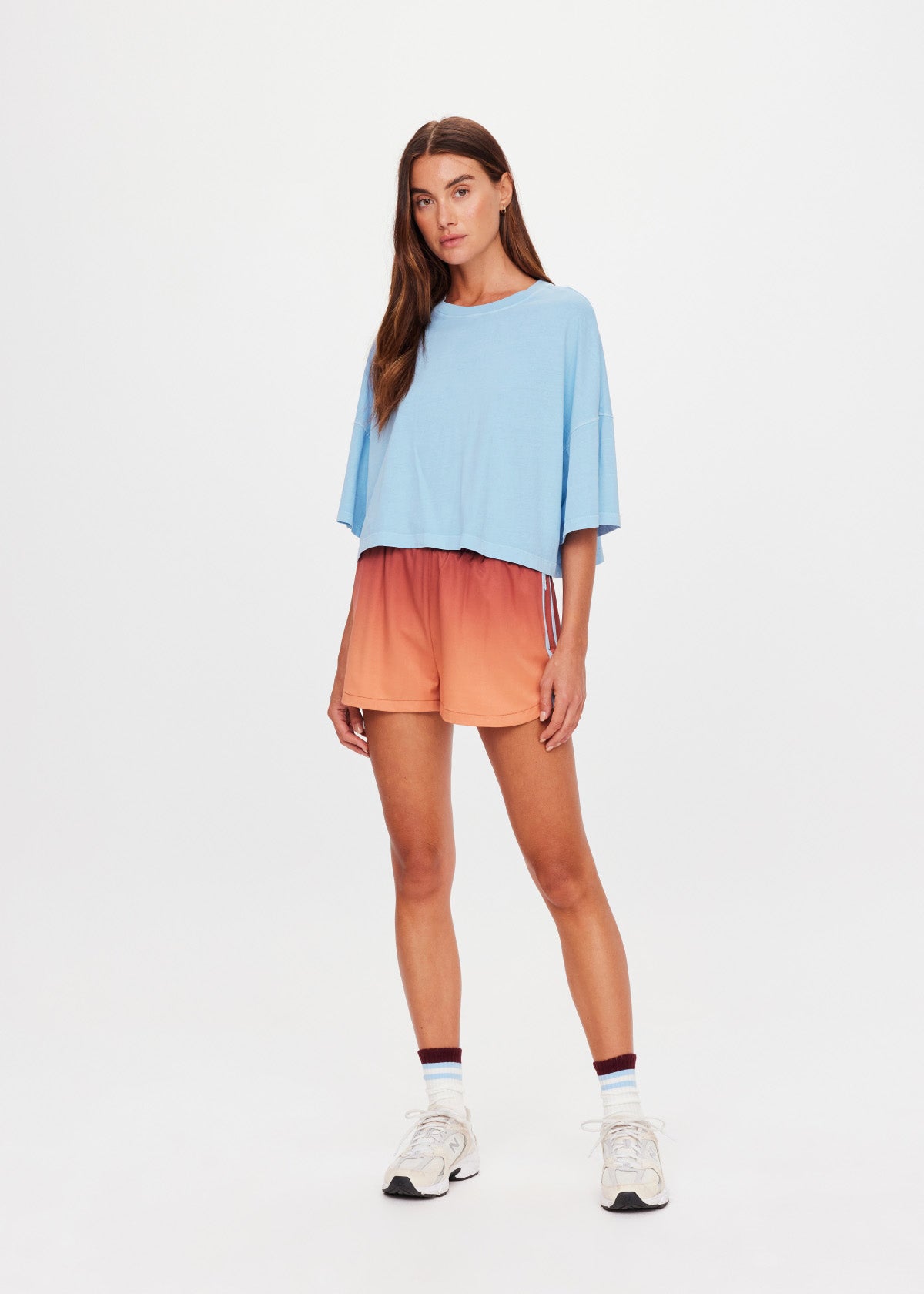 The Upside | Jules Cropped Tee - Jewel