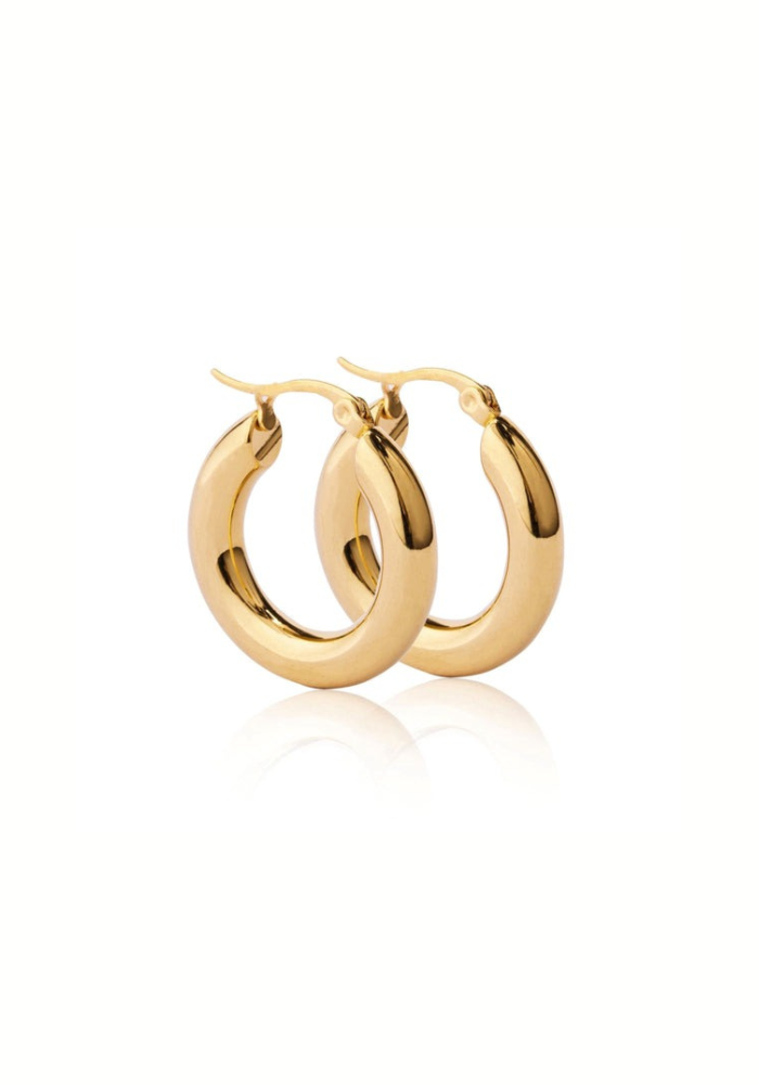 Hustle Hoop Earrings - Large