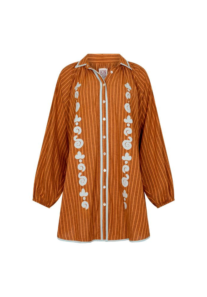 Kinga Csilla | Bello Swirl Cupio Shirt Dress