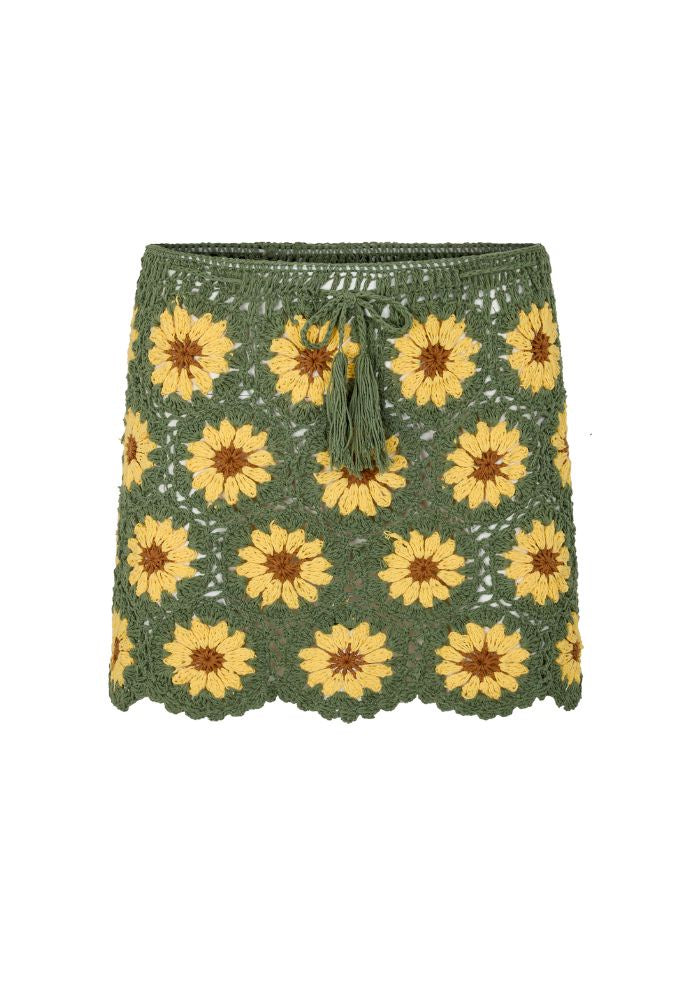 Ciao Ciao Vacation | Daisy Crochet Skirt