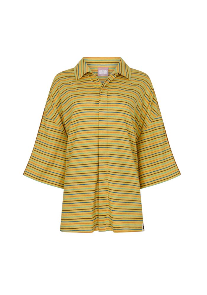 Ciao Ciao Vacation | Lemon Striper Bungalow Shirt