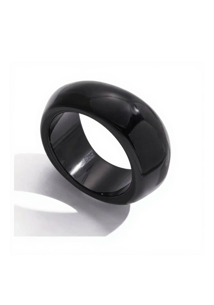 R&T | Aura Resin Bangle - Black