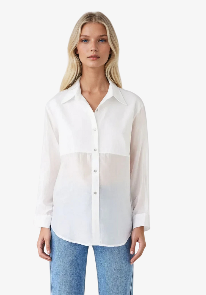 Esmaee | Close to the Edge Shirt - White