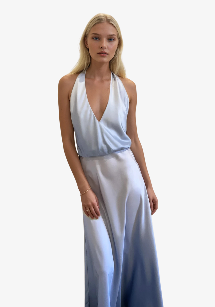 Hansen & Gretel | Nova Maxi Skirt - Ocean Spray