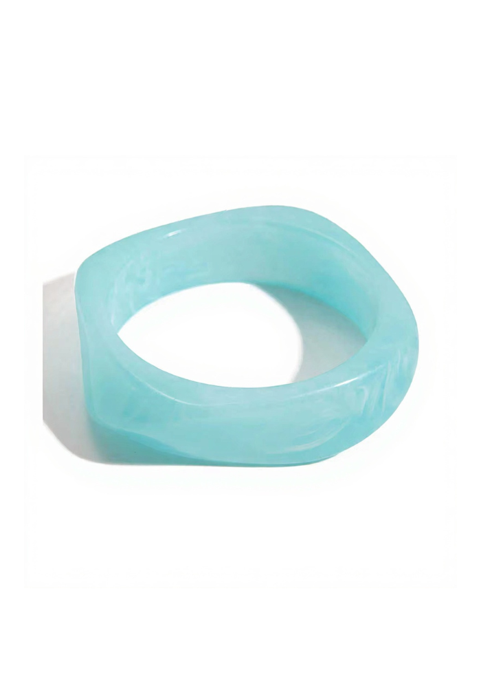 R&T | Soleil Resin Bangle - Cloud Blue