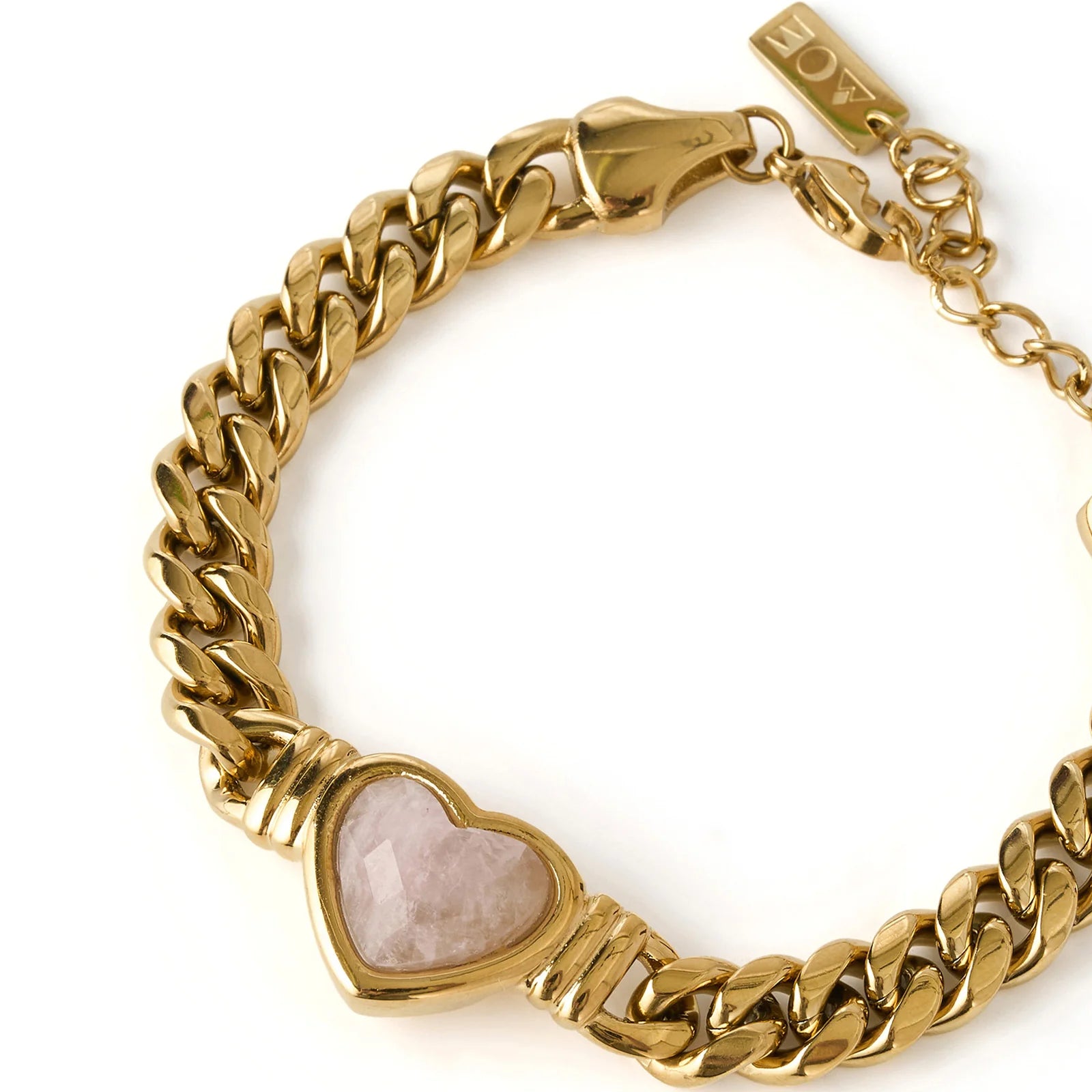 Valentine Bracelet - Rose Quartz