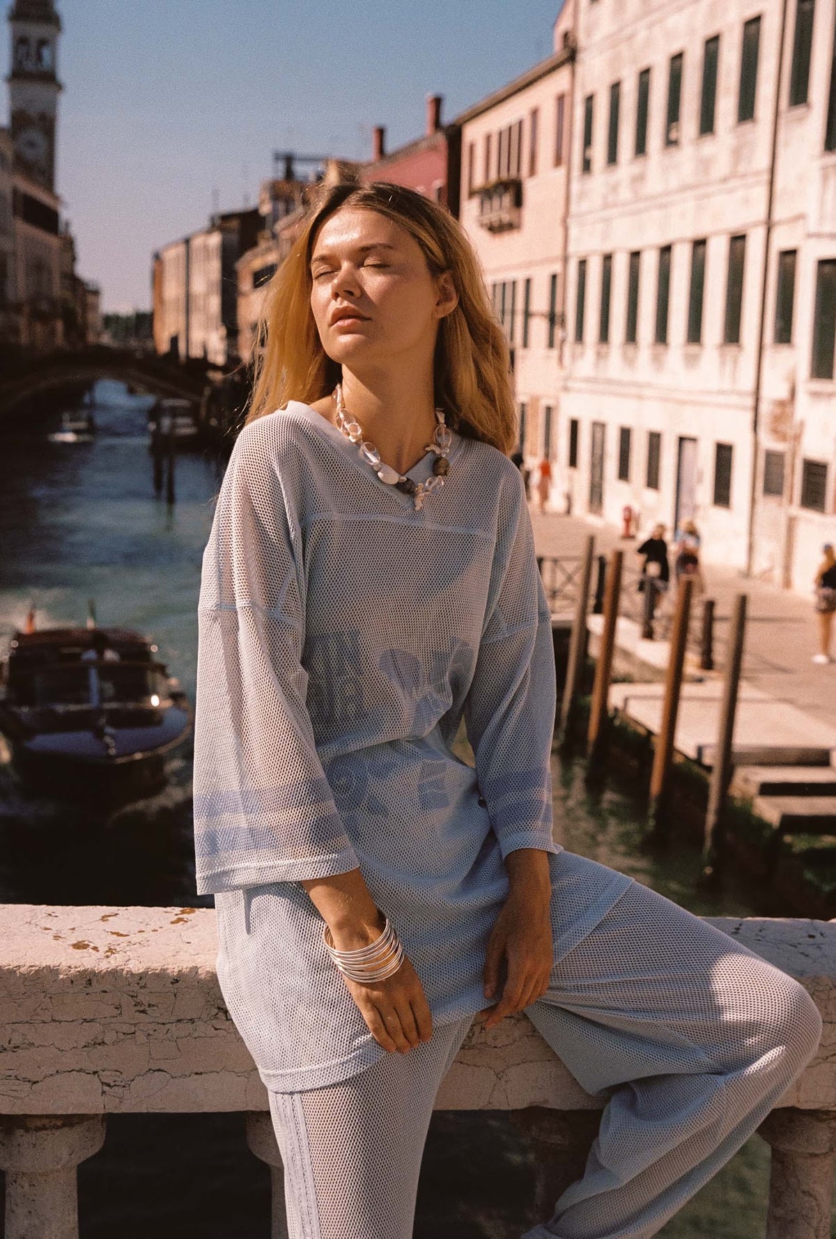 Kinga Csilla | Solana Lido Mesh Tee