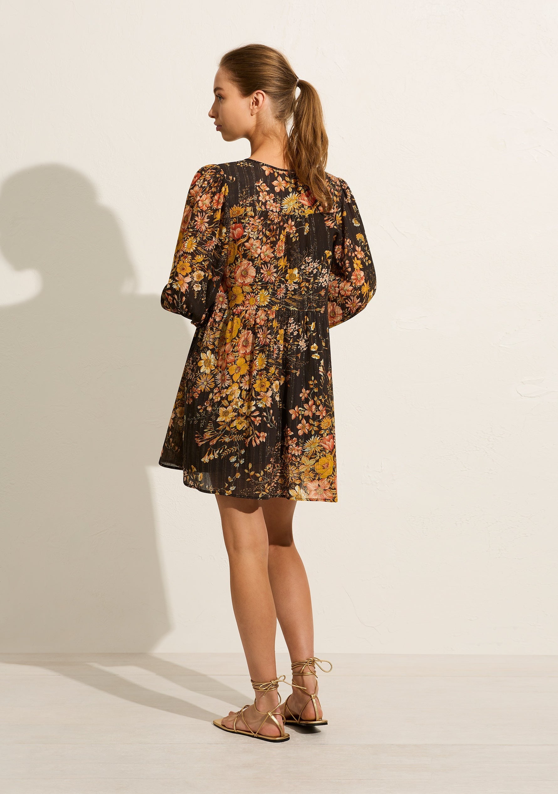 Auguste | Agnes Mini Dress Charcoal