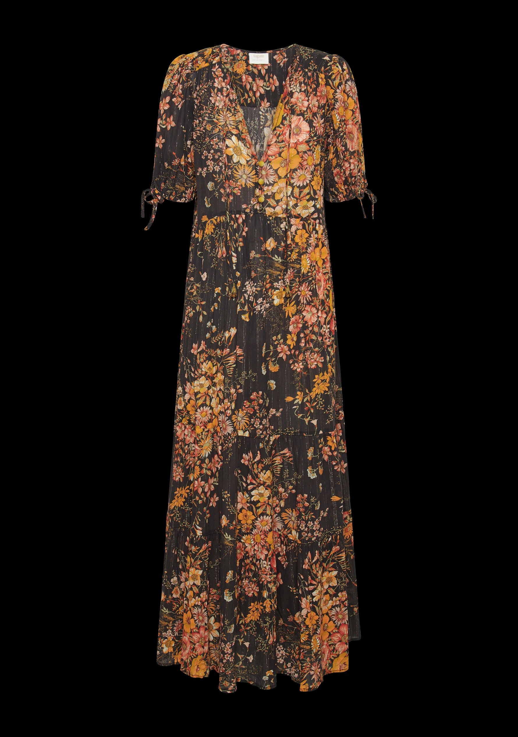 Auguste | Evie Maxi Dress Charcoal