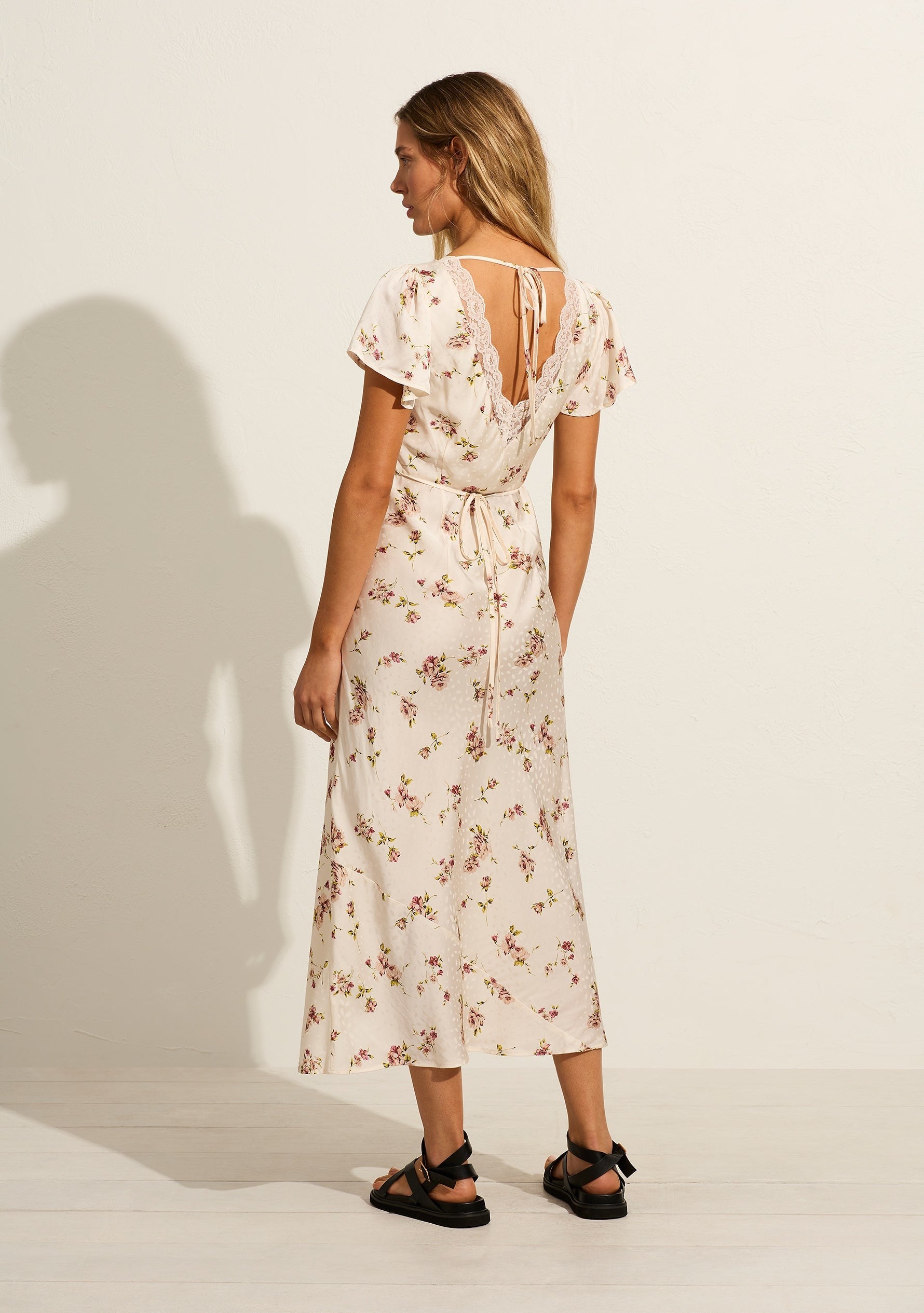 Auguste | Rianne Midi Dress - Ivory